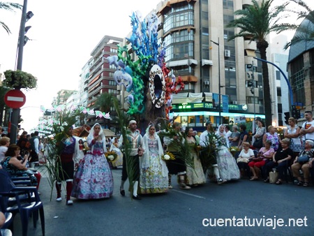 Hogueras de San Juan, Alicante.